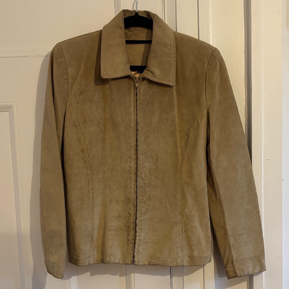 Vintage Suede tan jacket